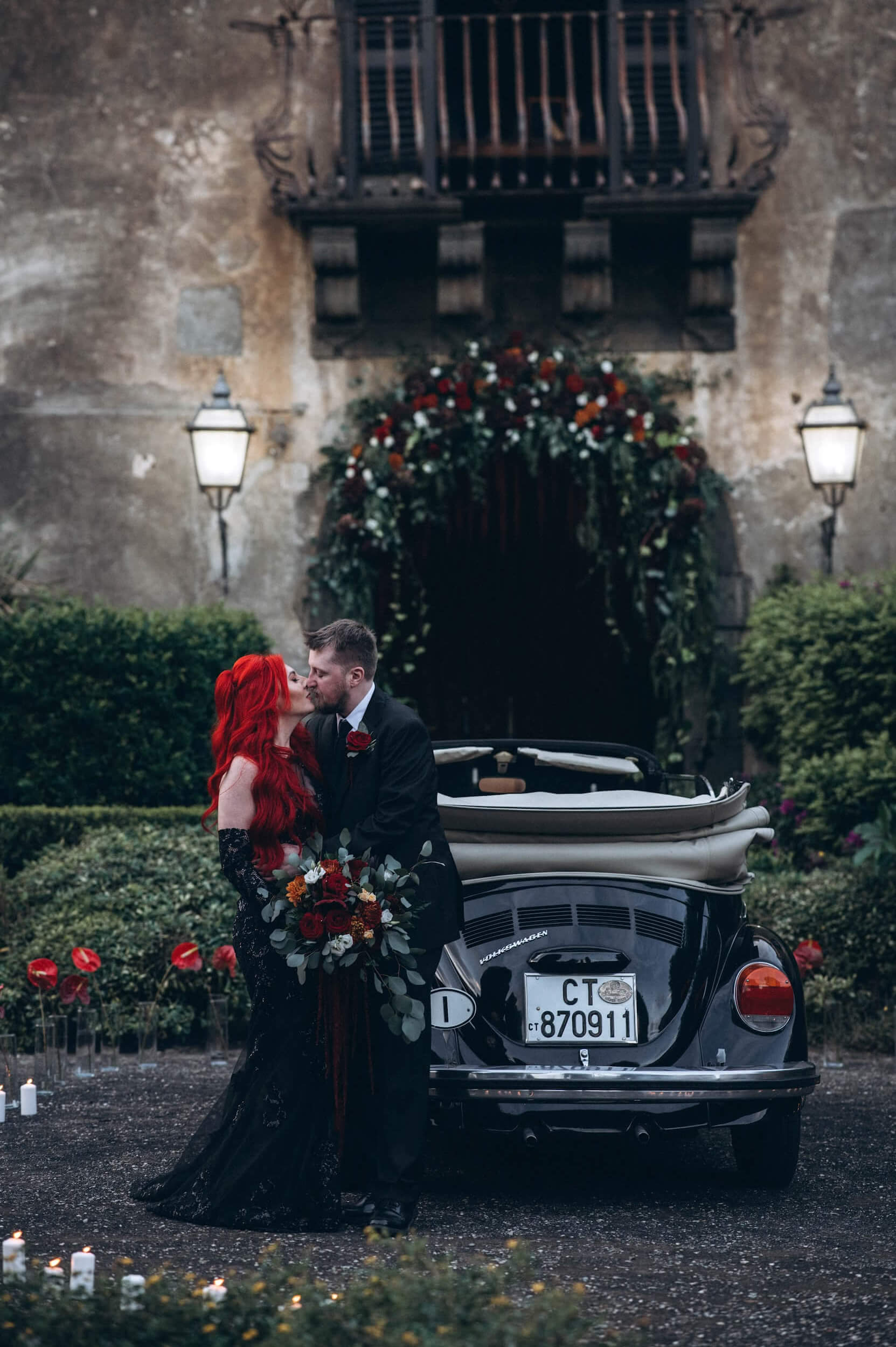 white lotus wedding