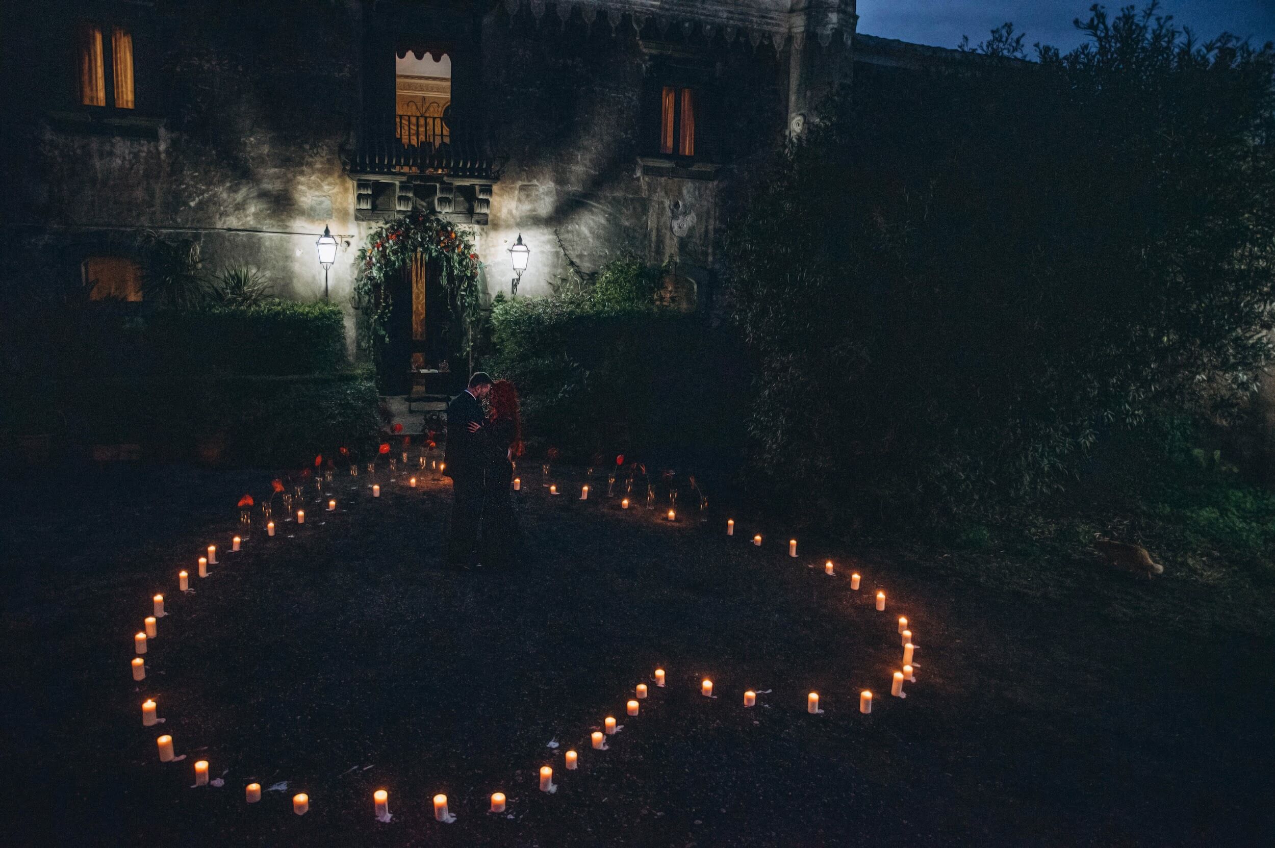 gothic wedding sicily